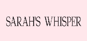 SARAH'S WHISPER logo