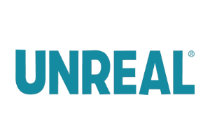 Unreal Snacks logo